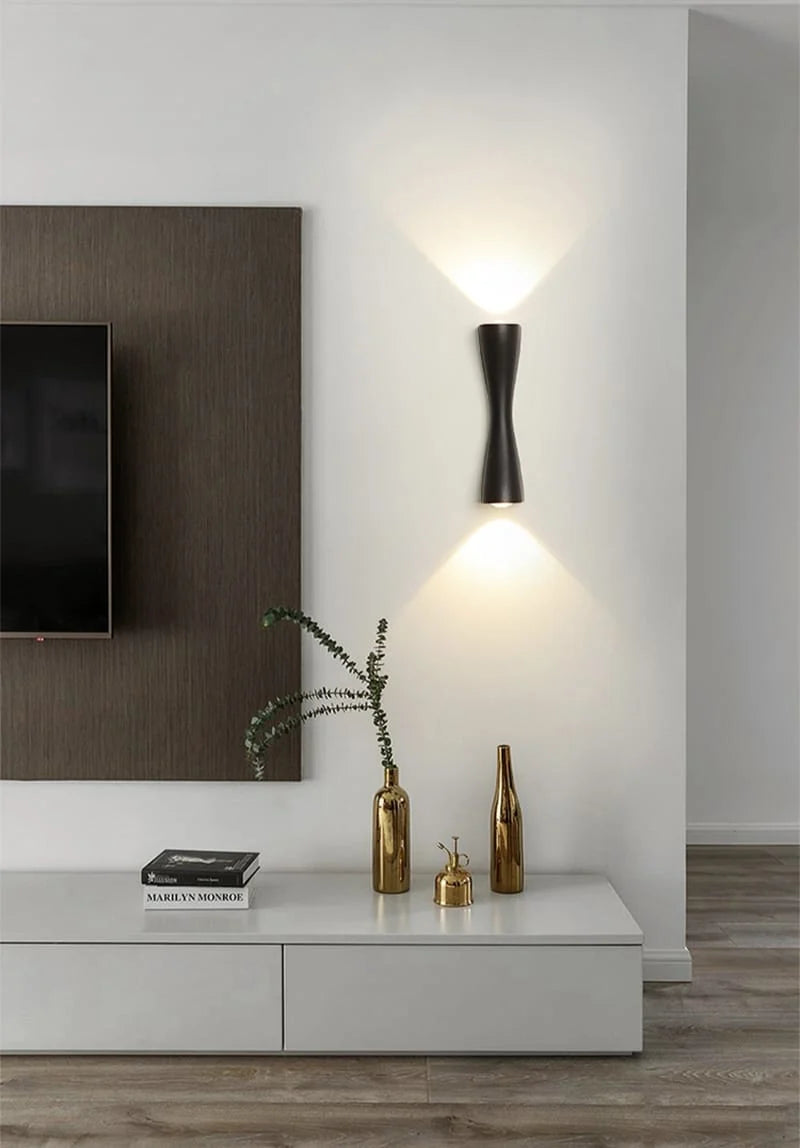 Modern Minimalist Waterproof Outdoor / Indoor Wall Lamp IP65 ......9.5 Inch Long