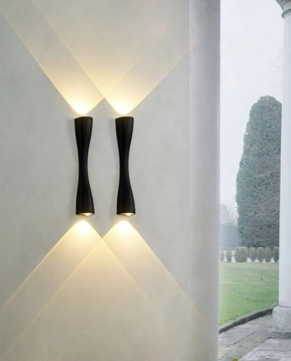 Modern Minimalist Waterproof Outdoor / Indoor Wall Lamp IP65 ......9.5 Inch Long