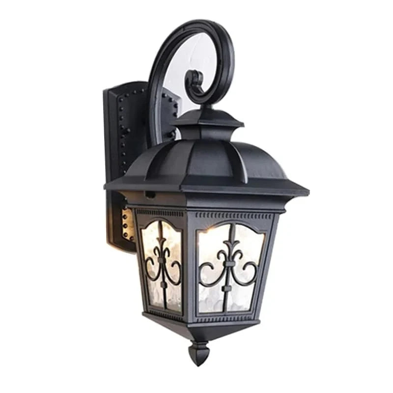 European Style Retro Outdoor Waterproof Wall Scone IP54