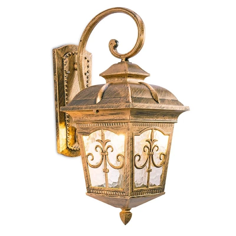 European Style Retro Outdoor Waterproof Wall Scone IP54