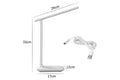 Opple Brand : Touch Dimmable Study Lamp USB Re Chargeable