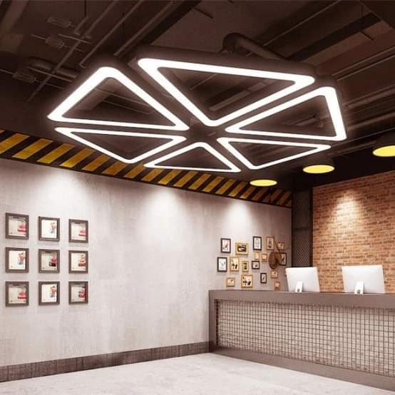 Creative Modern Customised Geomatrical Pendant & Surface Mounted LED Lights