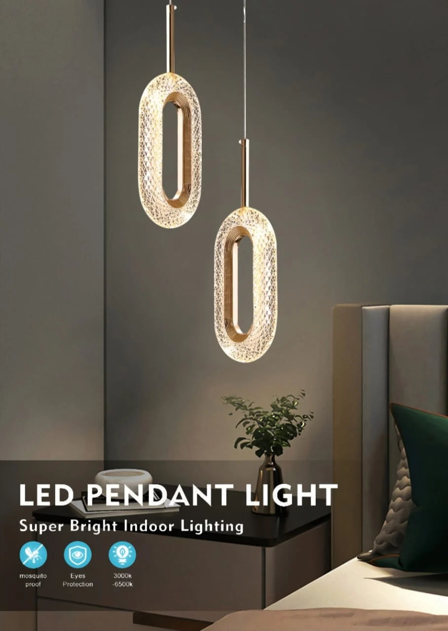 Nordic Modern LUXURY Pendant Lamp ( Single Light Pendant )